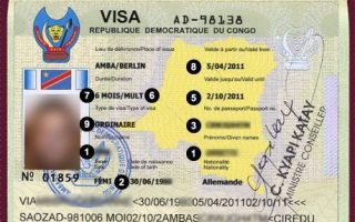Congo VISA