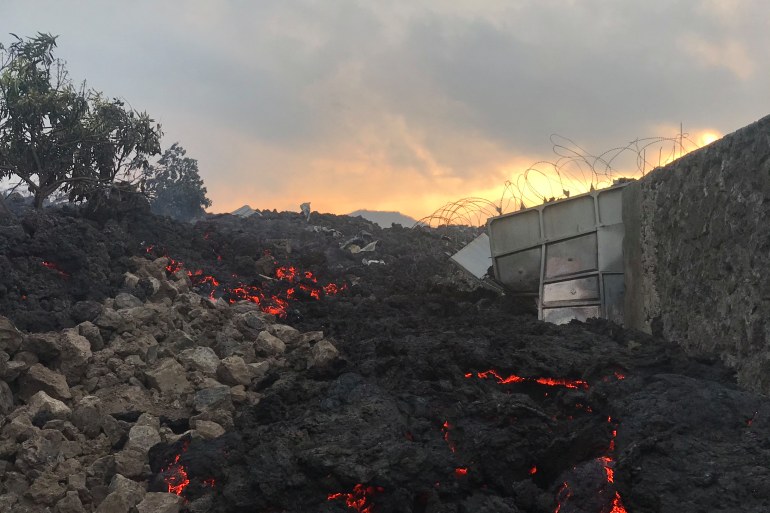 Eruption of Mount Nyiragongo 2021
