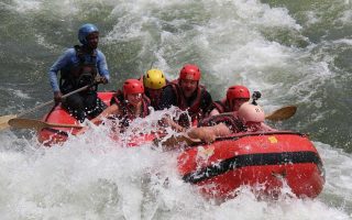 White water Rafting in Jinja
