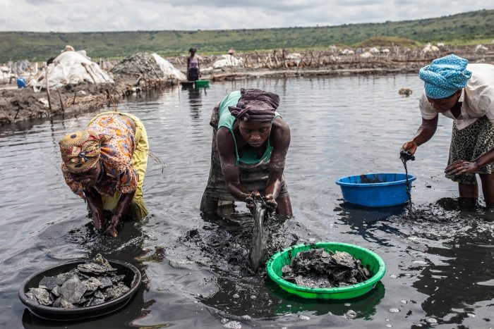 Salt Mining in Lake Katwe