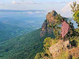 Exploring the hills of mount Moroto