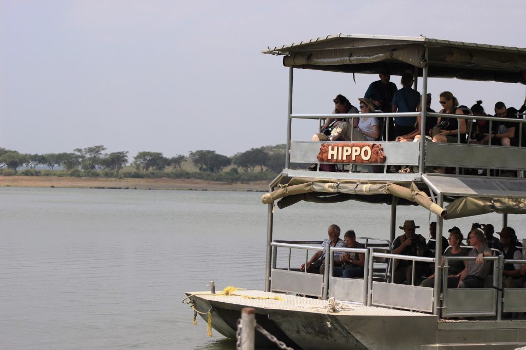 Kazinga Channel in Queen Elizabeth National Park