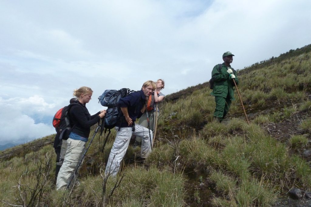 Hiking in Mgahinga National Park